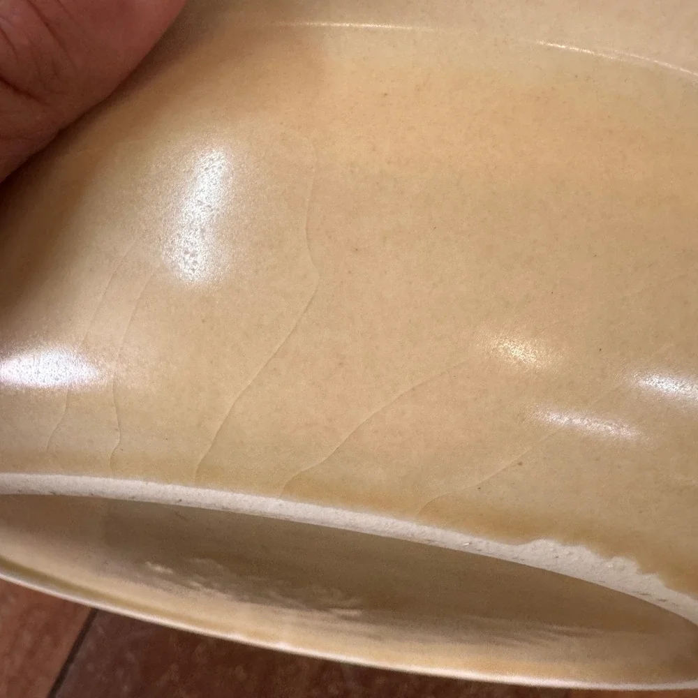 Pfaltzgraff Village 6-11 USA Oval‎ Baking Dish Casserole Tan Floral Stoneware